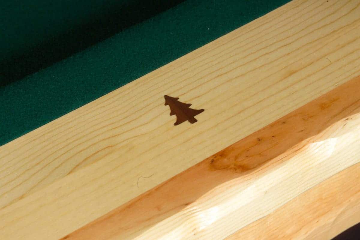 Viking Log Klondike Billiard Table