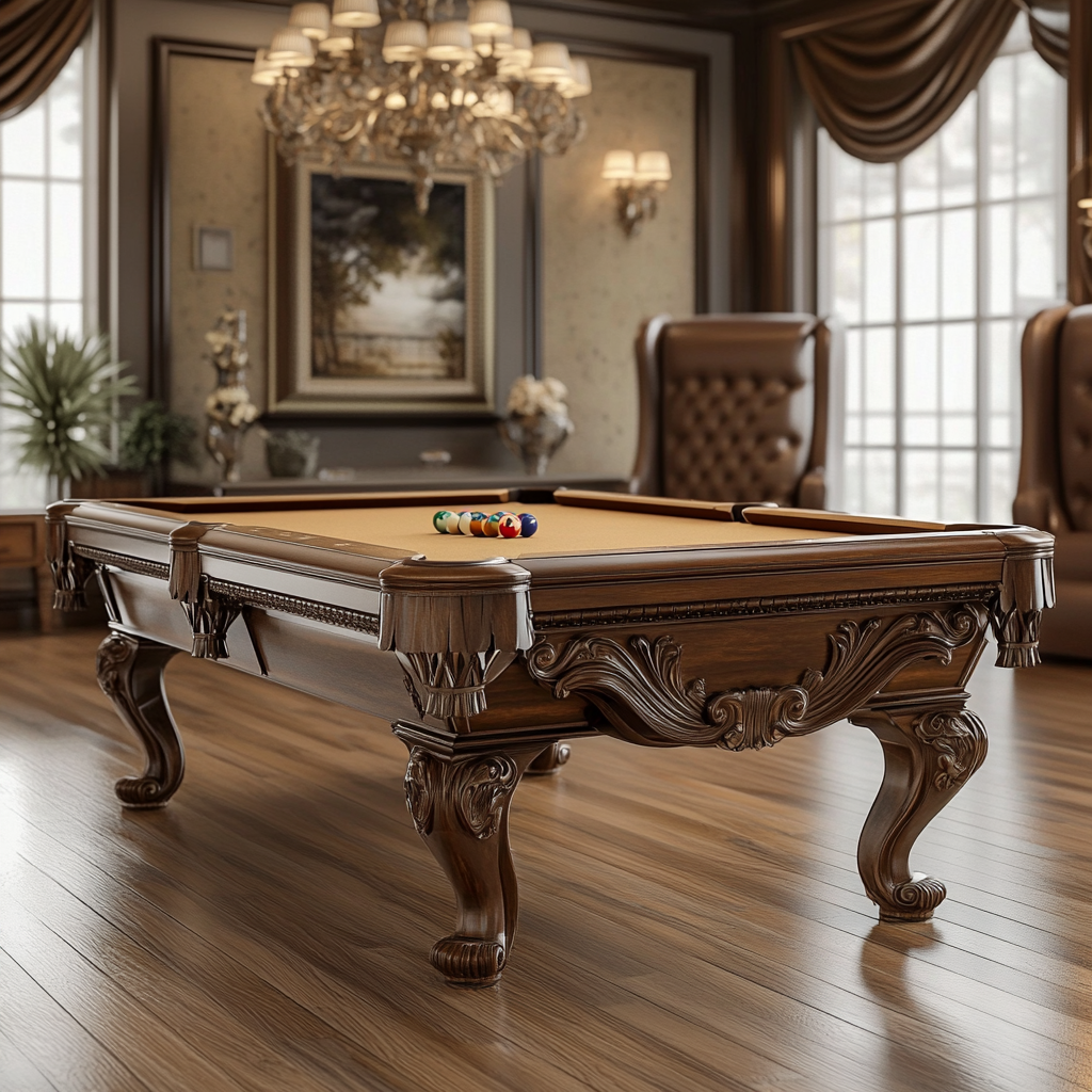 The Regent Traditional Pool Table