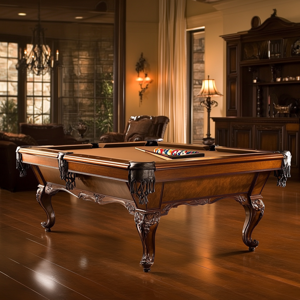 The Regent Traditional Pool Table